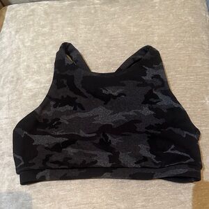 Strut this camo sports bra size medium